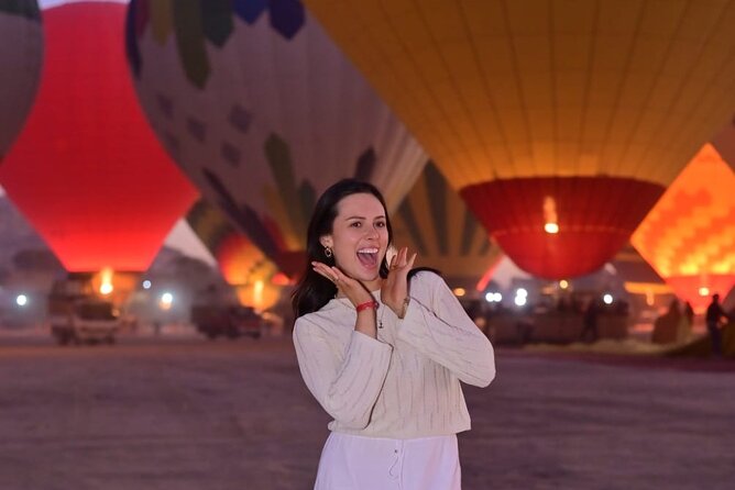 1 Day Private Tour with Hot Air Balloon from Luxor - 4:30 a.m. pickup and the trip to the balloon launch