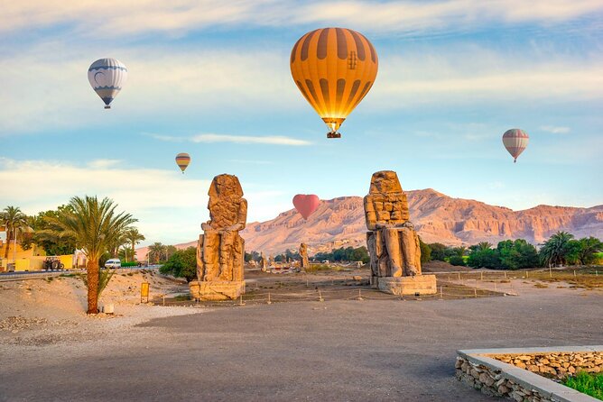 2-Hour Hot Air Balloon Tour in Luxor - The West Bank from the air