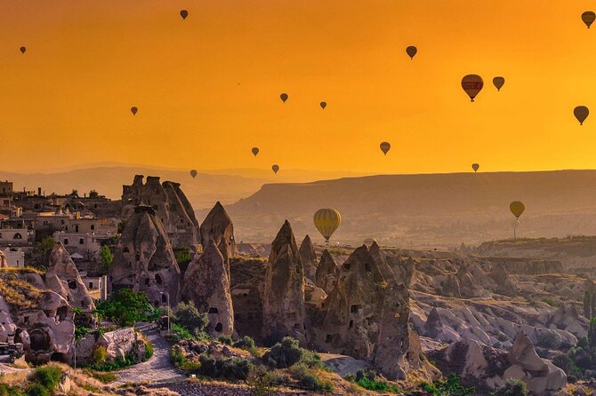 3 Days 2 Night Istanbul to Cappadocia Tour+Hot air Balloon Tour - Selime Monastery, Pigeon Valley, and onyx