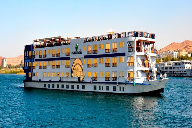 4-Day Nile Cruise sails Aswan to Luxor&Abu Simbel.Hot air Balloon - Day two: Abu Simbel first, Kom Ombo after sailing