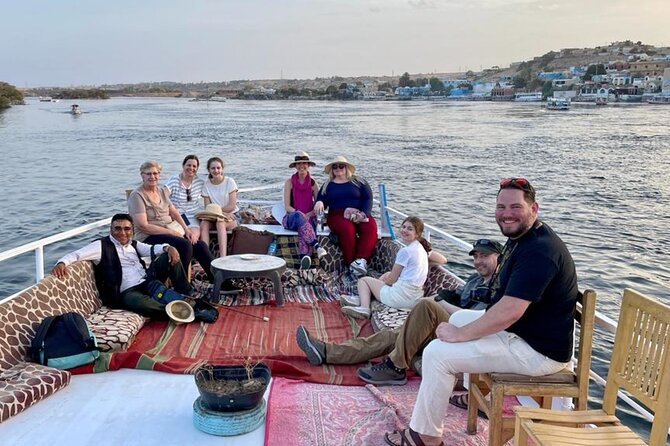 4-Days Nile Cruise sails Aswan to Luxor &Abu Simbel. Balloon tour - Day 1: Aswan High Dam and Philae by motorboat