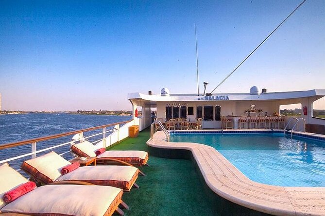 5 days 4 night Nile Cruise from Luxor with Balloon and Abu Simbel - Food, ship life, and group size
