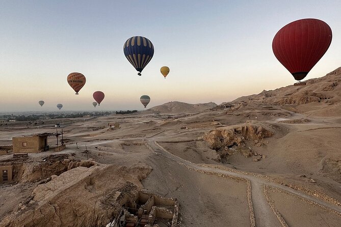 Adventure Hot Air Balloon Ride Tour in Luxor - Certified pilots and a modern fleet