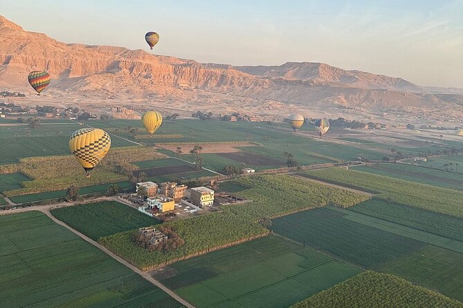 Adventure Hot Air Balloon Ride Tour in Luxor - A calm landing and a useful return transfer