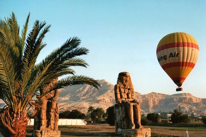 Adventure in Luxor with Hot Air Balloon - Luxor Temple after dark or late in the day
