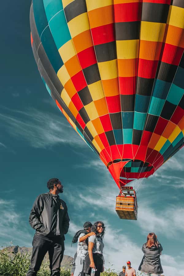 Agadir: Hot Air Balloon Flight with Breakfast - The balloon flight above Agadir