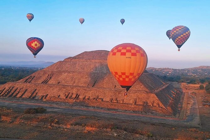All-inclusive hot air balloon flight over Teotihuacan - Five useful things to know before you book