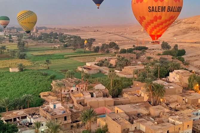 Amazing Hot Air Balloon Ride in Luxor - The 45-minute flight over Luxor