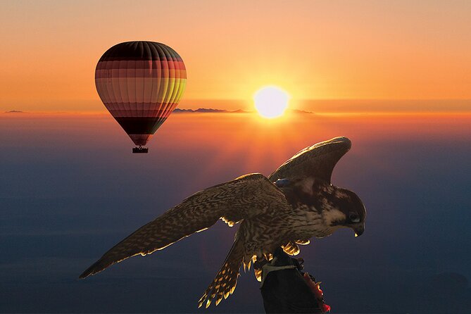 Amazing Hot Air Balloon With Beautiful Desert Sunrise View - Why this Dubai balloon ride feels special