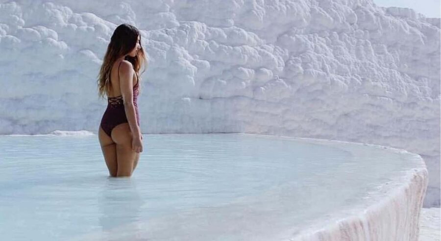 Antalya/Belek: Pamukkale Day Tour w/Optional Hot Air Balloon - Hierapolis gives Pamukkale its ancient setting