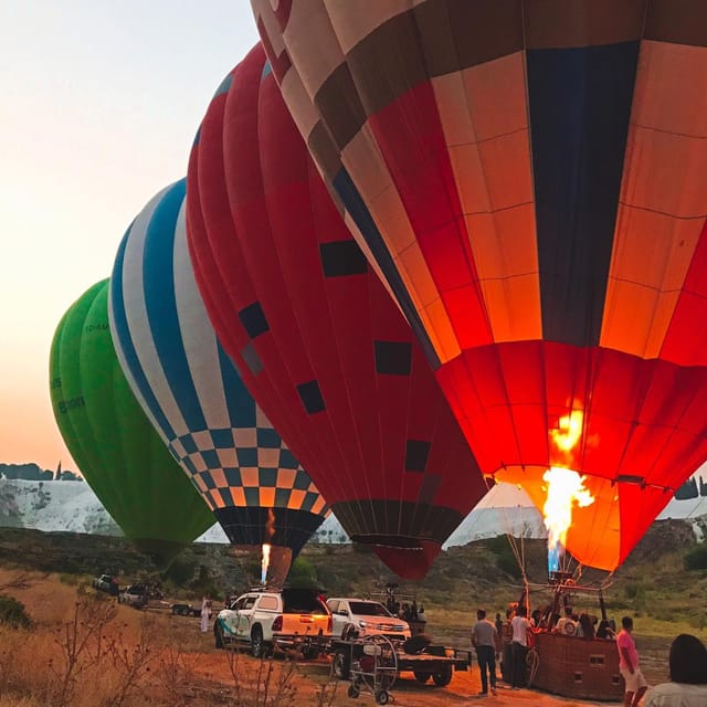 Antalya: Pamukkale Guided Tour With Optional Balloon Flight - The sunrise balloon flight over the white terraces