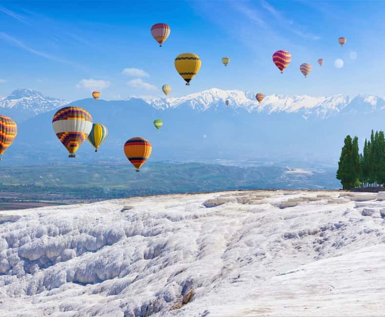 Antalya to Pamukkale: Day Tour W/Optional Hot Air Balloon - Sunrise above the Cotton Castle