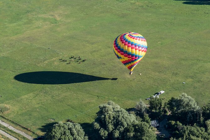 Aosta hot air balloon flight over the Alps with breathtaking views - The Balloon Takes Shape Before Takeoff