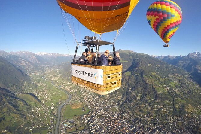 Aosta hot air balloon flight over the Alps with breathtaking views - The View Is the Main Value at $297.85