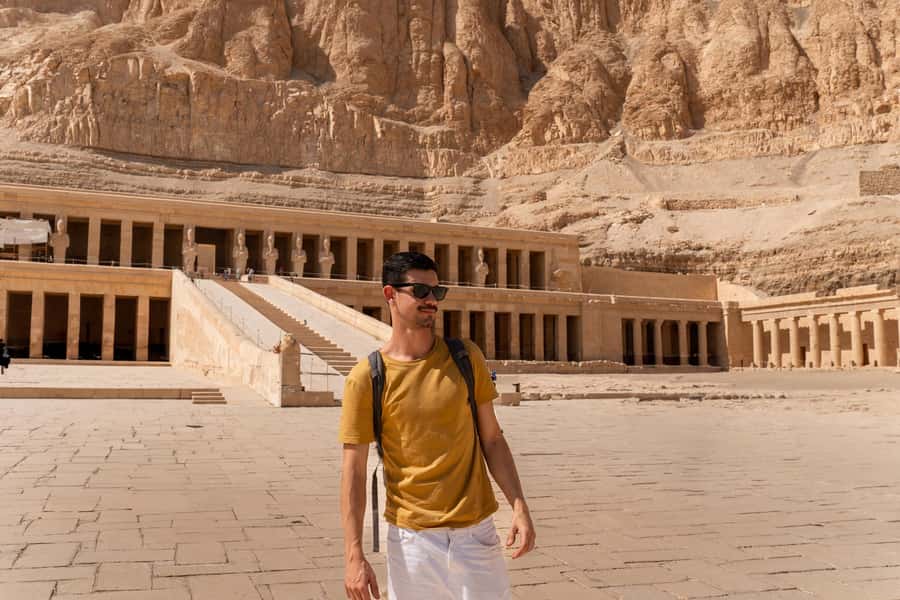Aswan: Luxor Day Trip with Sunrise Hot Air Balloon & Felucca - Colossi of Memnon and lunch by the Nile