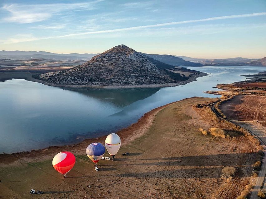 Athens: Hot-Air Balloon Flight Experience with Snacks & Wine - Helping the crew prepare the balloon