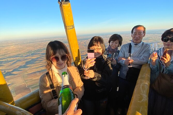 Balloon flight at sunrise in Segovia - The 7:00 a.m. start and the first cold minutes