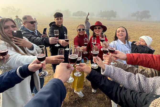 Balloon flight / Breakfast in the cave / CDMX pick-up + Pyramids - Coffee, cookies, and the balloon launch