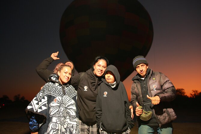 Balloon flight + Breakfast + Pyramids + Transportation (Optional) - The morning pickup and arrival routine