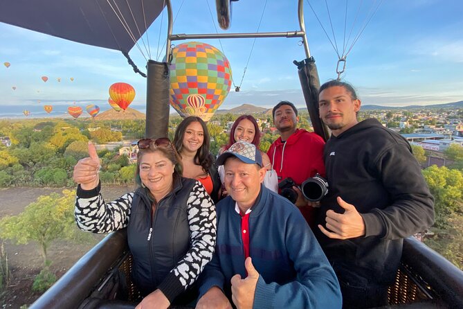 Balloon flight in Teotihuacan from Mexico City - The optional Teotihuacan pyramid visit