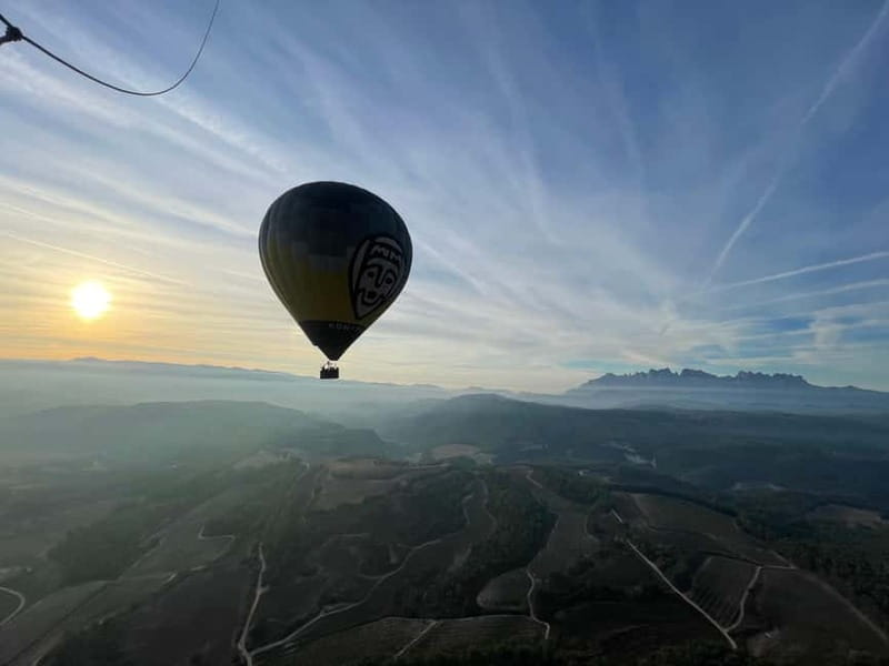 Balloon flight: panoramic view of Montserrat and Transport from Barcelona - Who will enjoy this Montserrat flight most