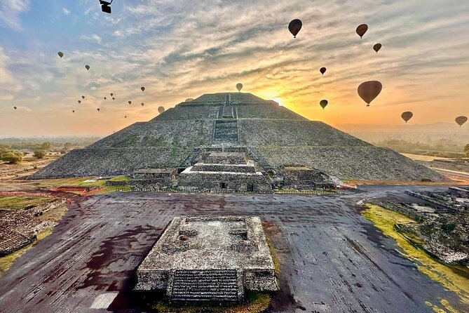 Balloon flight Teotihuacan, Breakfast in a cave Pick up in CDMX - Key points to know before booking