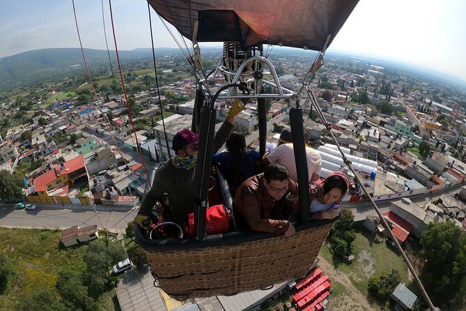 Balloon flight through Teotihuacan + Transportation CDMX + Pyramids - Meeting at the Angel of Independence at 6:00 a.m.