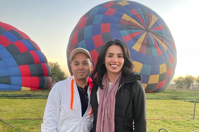 Balloon Flight with Breakfast in Natural Cave with Buffet Option - A sparkling toast and a flight certificate