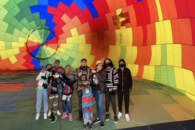 Balloon flight with private transportation and guided tour to Teotihuacán - From Mexico City to the balloon port