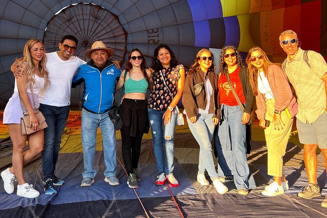Balloon Flight with Tour of The Grotto and Guided Pyramid Tour - A Rare View of Teotihuacán at Sunrise