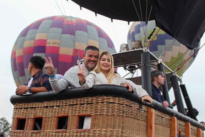 Balloon over the City of the Gods in Teotihuacan - What the 45 to 55 minute balloon flight feels like