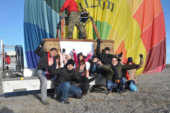 Balloon Ride Over Segovia or Toledo with Optional Transport from Madrid - The landing ceremony, photos, and certificate