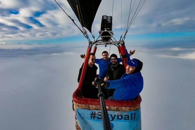 Balloon ride Skyball - Weather can change the whole morning