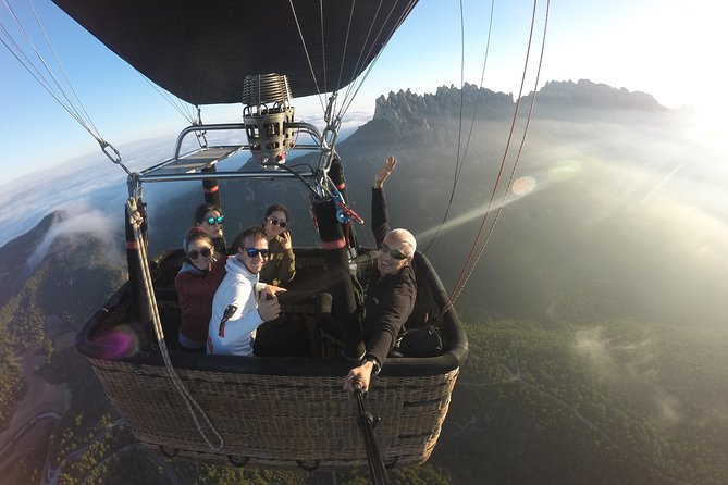 Barcelona: Montserrat Hot Air Balloon Ride with Champagne Toast - Watching the Balloon Come to Life