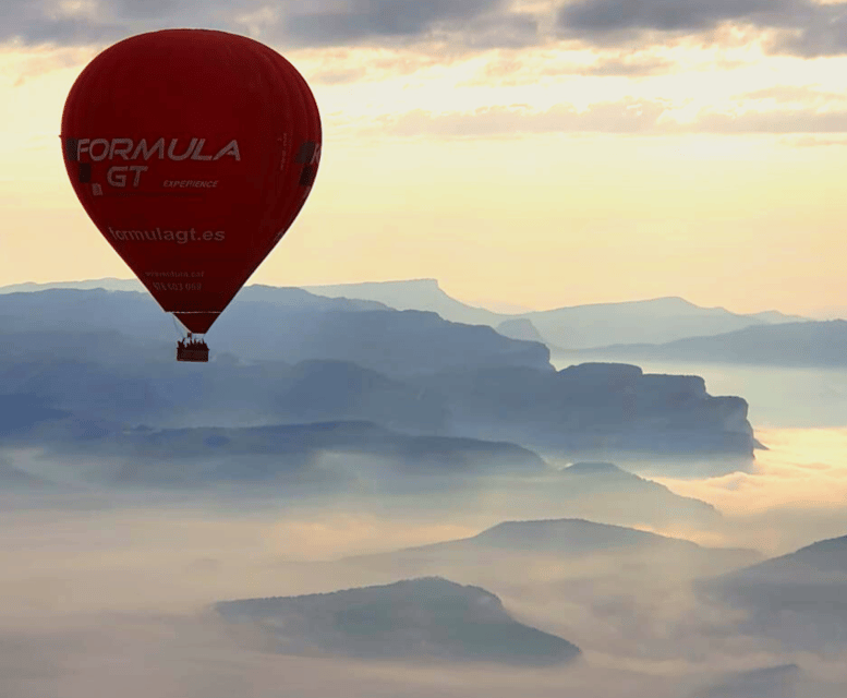 Barcelona: Private Romantic Balloon Flight - Vic gives the morning a historic pause