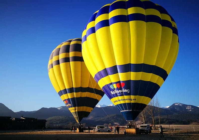 Barcelona Private VIP Balloon Flight with Pick-up Service - Rising Over Montseny Natural Park