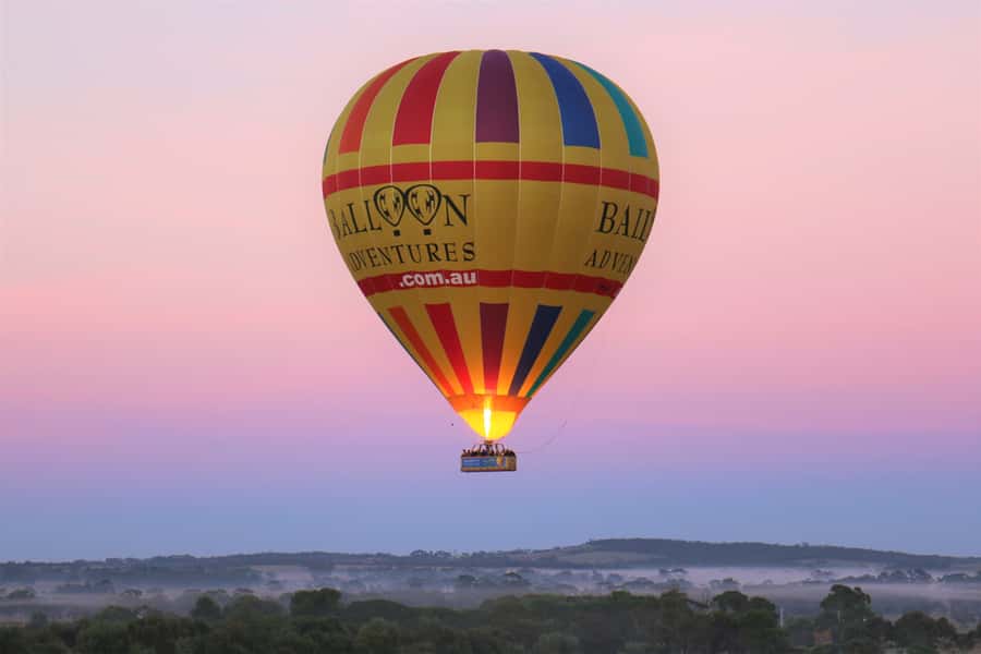 Barossa Valley: Hot Air Balloon Flight - Climbing into the basket and lifting off