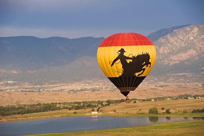 Breathtaking Colorado Springs Sunrise Hot Air Balloon Flight - Taking Off Into the Alpenglow