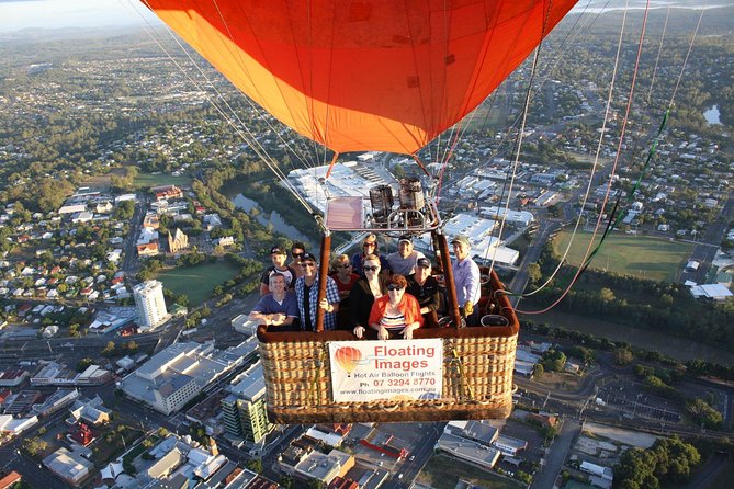 Brisbane's closest Hot Air Balloon Flights - City & Country views - 1 hr flight! - Helping inflate the balloon before sunrise