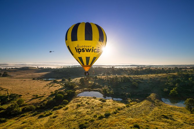 Brisbane's closest Hot Air Balloon Flights - City & Country views - 1 hr flight! - Landing, pack-up, and the return to Ipswich