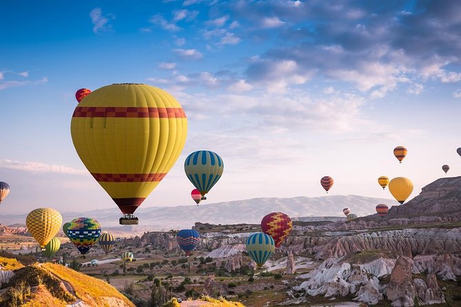 Budget Hot Air Balloon Ride over Cappadocia - Fairy Chimneys from above