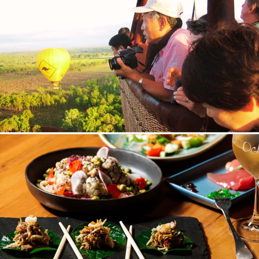 Cairns: Hot Air Balloon Flight & 3-Course Lunch - The pre-dawn ride from Cairns