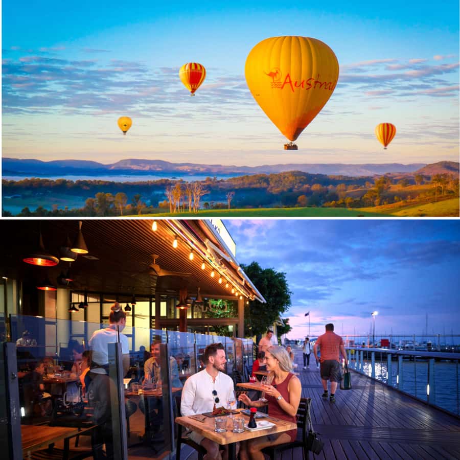 Cairns: Hot Air Balloon Flight & 3-Course Lunch - Helping pack the balloon after landing