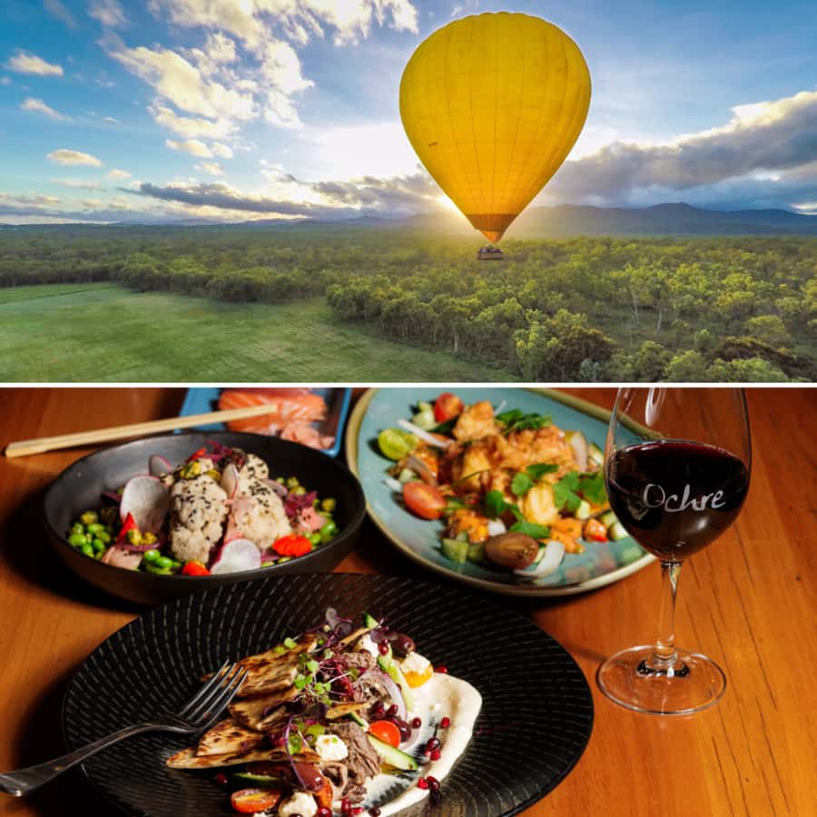Cairns: Hot Air Balloon Flight & 3-Course Lunch - My verdict on the balloon and lunch combination