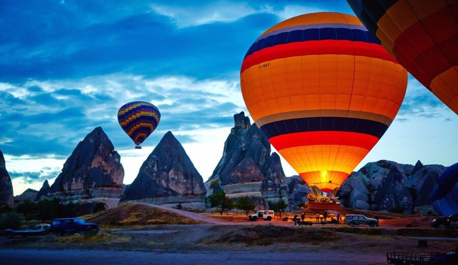 Cappadocia: 1 of 3 Valleys Hot Air Balloon Flight - Before sunrise, the day begins with a hotel pickup