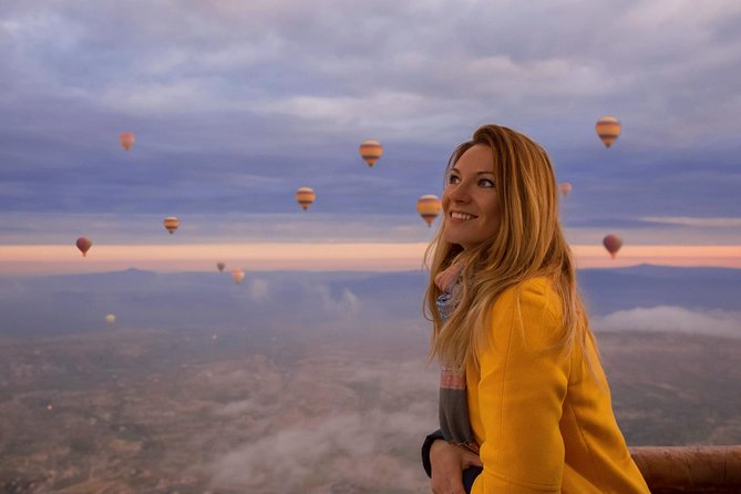 Cappadocia Balloon Flight - Landing Champagne and Souvenir Photos