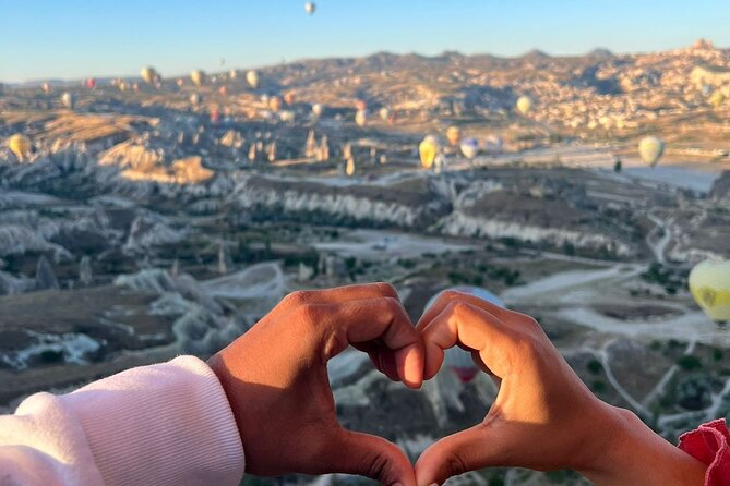 Cappadocia Balloon Flight at Sunrise - Rose Valley, fairy chimneys, and Cavusin Castle