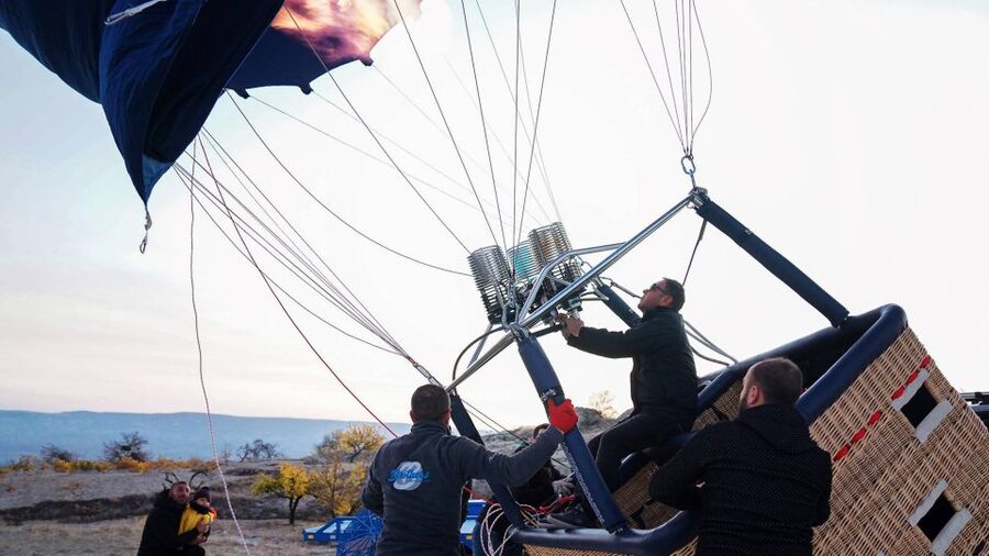 Cappadocia: Balloon Sunrise Flight Economic-Premium Options - Watching the balloons wake up