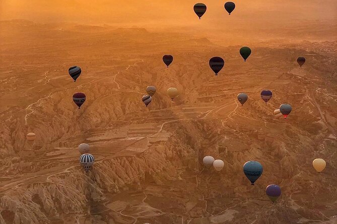 Cappadocia Balloon Tour (Goreme) - Rose Valley in the morning light