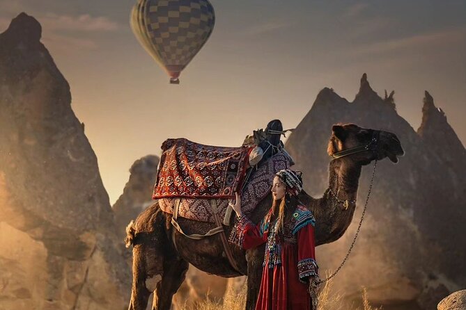 Cappadocia Camel Ride with Balloon View or at Sunset - Rose Valley brings the best first views